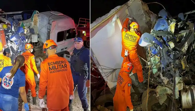 Brezilya'daki Otobüs Kazasında Yaşanan Trajik Olay: 11 Ölü, 45 Yaralı