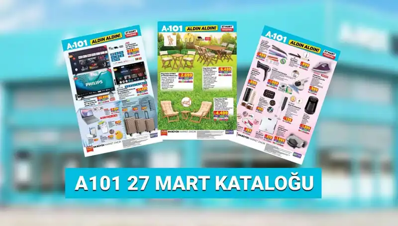 A101’in 27 Mart Aktüel Kataloğu: Üst Düzey Elektronik ve Ev Ürünlerinde Büyük Fırsatlar