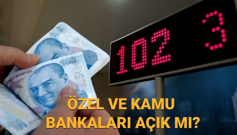 Bugün Bankalar Çalışıyor mu? 4 Nisan'da Kamu ve Özel Bankalar Hangi Saatlerde Açık?