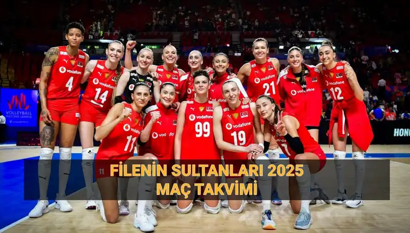 A Milli Kadın Voleybol Takımı'nın 2025 Maç Takvimi Açıklandı