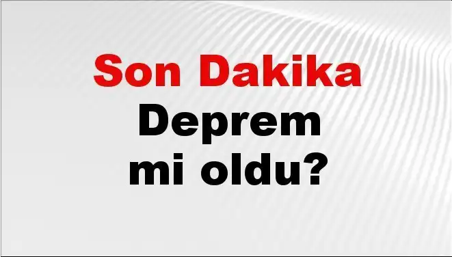 Kars'ta Aniden Gelen Deprem Alarmı: İlk Bilgiler Neler?