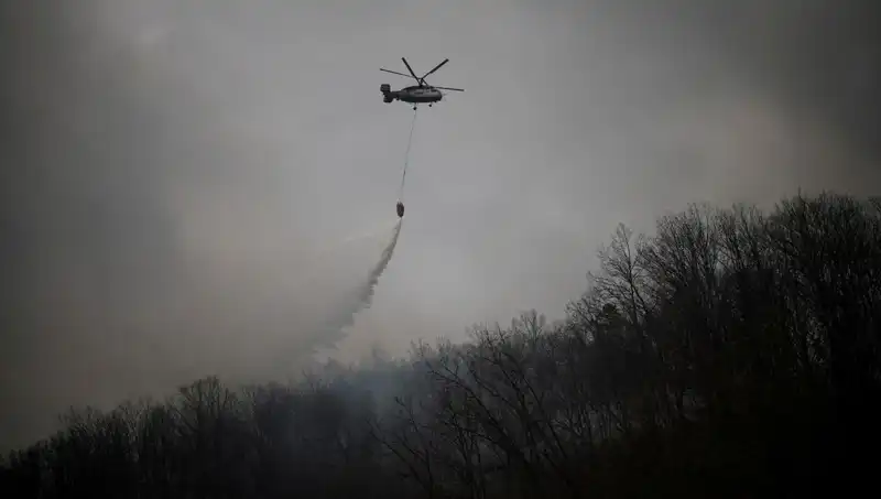 Güney Kore'de Yangın Söndürme Helikopteri Düştü: Acı Kaza ve Sonrasındaki Gelişmeler